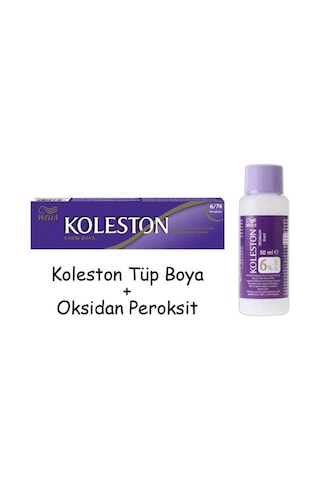Koleston Tüp Boya 50 Ml - 6.74 Terrakota + 20 Vol Oksidan Peroksit