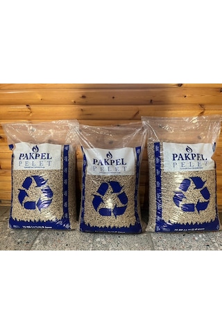 Doğal Pelet Yakıt Kızılçam Peleti 15 Kg