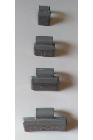 Alaşım Jantlara Çakma Balans Kurşunu - Çinko Malzeme 5-10-15-20 Gr