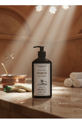 Adahome Atelier Zeytinyağlı Hamam Sıvı Sabun