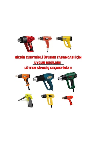Best 878d 898d için 4 Adet Hava Üfleme Nozul Başlık 3-5-8-10mm