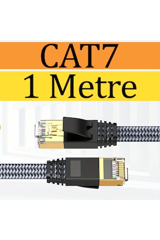 1 Metre Cat7 Patch Kablo Cat 7 Stp Ethernet Kablosu