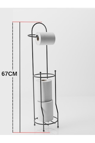 Suntel Tuvalet Kağıtlığı Tuvalet Kağıdı Standı Banyo Düzenleyici Banyo Organizer
