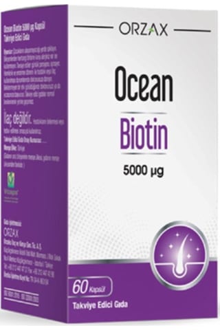 Ocean Biotin 5000Ug 60 Kapsül