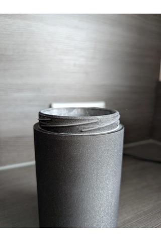 Storeşahin 3d Baskı Vidalı Kapaklı Saklama Kavanozu Tırtıklı Kapaklı Dekoratif Mutfak Kuru Gıda Kabı 10x16 Cm 800 Ml Shn0720 Çok Renkli