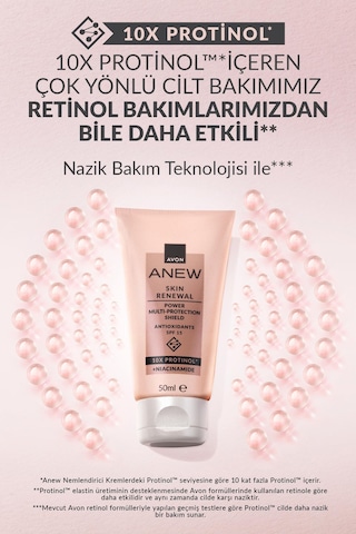 Anew Power Çok Amaçlı Cilt Koruyucu Krem Spf15 50 Ml. İkili Paket