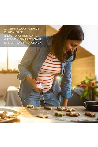 Trendooze Siyah Gıda Sınıfı Barbekü Et Şırıngası - Dış Mekan Lezzet Enjektörü