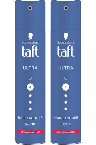 Taft Ultra Güçlü Sprey 2 x 250 ML + Tarak