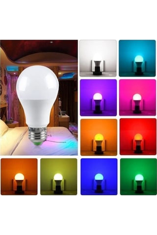Rgb Kumandalı 1 Adet 9w