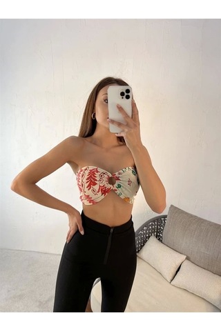 5971 Büstiyer-bej Çok Renkli