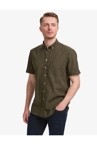 Pierre Cardin Erkek Haki Gömlek Kısa Kollu 50325340-vr027