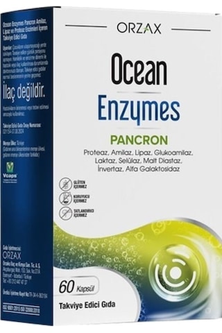 Ocean Enzymes Pancron 60 Kapsul Ocean Enzymes Pancron 60 Kapsul