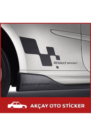 Renault Sport Sticker Renault Sticker Renault Kapı Altı Sticker