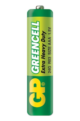 GP 24G-2S2 Greencell Çinko Karbon AAA İnce Kalem Pil 40'lı