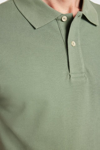 Tudors Erkek Slim Fit Dar Kesim %100 Pamuk Yeşil Polo Yaka Tişört-32800 Yeşil