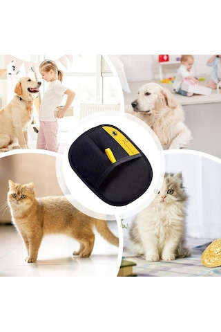 Kp Kedi Köpek Tüy Toplama Eldiveni Masaj Etkili Yıkanabilir & Pratik Kullanım