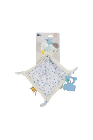 Babyjem Birdy Soft Diş Kaşıyıcılı Uyku Arkadaşım Mavi