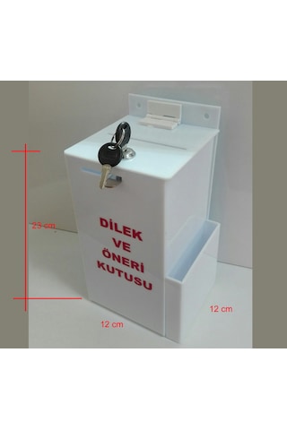 Masaüstü ve Duvar Tipi Dilek Öneri Kutusu N11.106 Masaüstü ve Duvar Tipi Dilek Öneri Kutusu N11.106