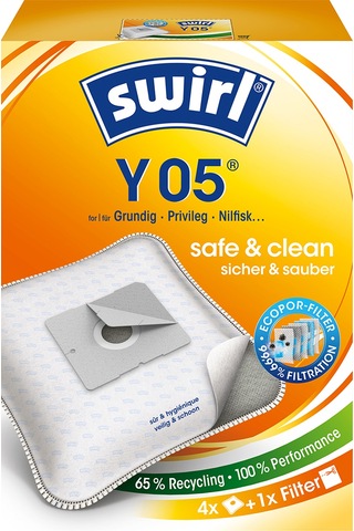 Swirl Y05 EcoPor Elektrikli Süpürge Toz Torbası