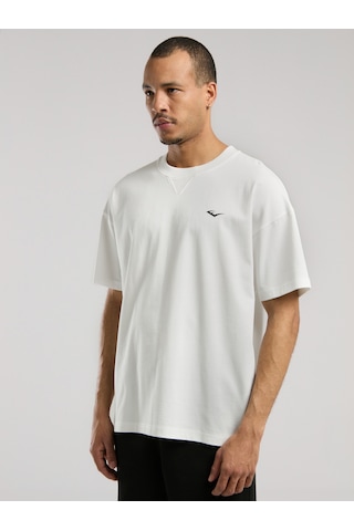 Everlast Ever Classics Oversize Arkası Baskılı Beyaz Erkek Tişört Beyaz
