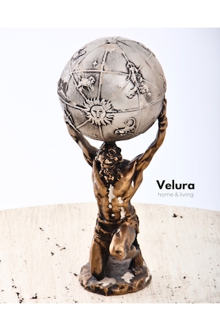 Atlas Biblo & Heykel & Büst & Figür