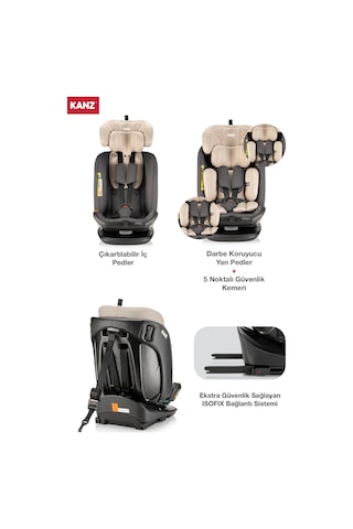 Kanz Orbit I-size Oto Koltuğu Bej
