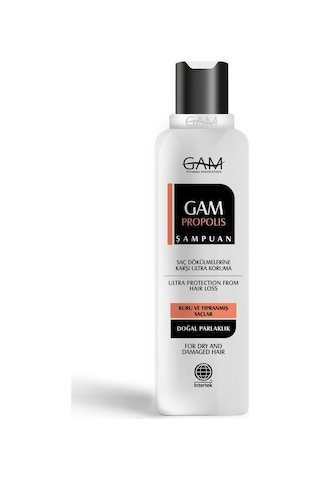 Gam Propolis Kuru Ve Yıpranmış Saçlar Için, Saç Dökülmesine Karşı Şampuan 275 ML