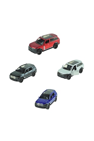 4lü Set Metal Jep Suv Çek Bırak Oyuncak Metal Arabalar13 Cm