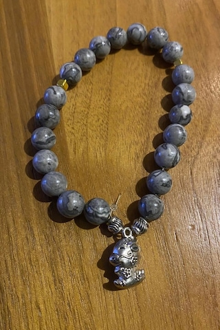 Çin Takvimi Burçları Çharm Jasper Doğal Taş Bileklik Hand Made El İşi Feng Shui Ejderha Yılı Koruyucu Hayvan Dragon Ejderha Objeli Çok Renkli