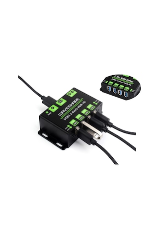 4-ch Usb 3.2 Gen1 Hub, 4 Portlu Usb Hub 4x Genişletilmiş Usb 3.2 Gen1 Bağlantı Noktası Ve 5gbps