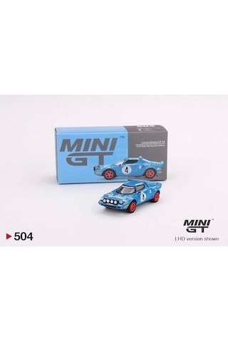 Mini Gt Lancia Stratos Hf 1979 Rally Montecarlo Winner 4 Mgt00504