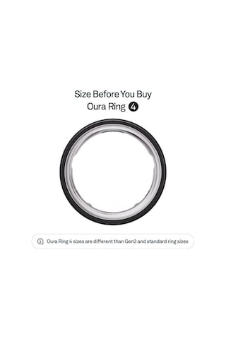 Oura Siyah Ring 4 Akıllı Sağlık Ve Aktivite Yüzüğü Beden 13 Akıllı Yüzükler