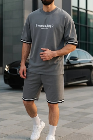 Ft-style Yazlık Şort Ve Tişört Takımı 234476459 Grafit
