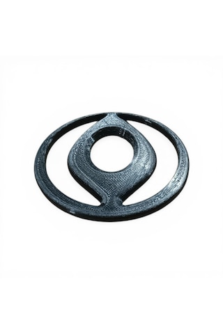 Mazda 323 626 Ön Panjur Logo 7cm X 5.5cm Amblem Arma Logosu Siyah 0