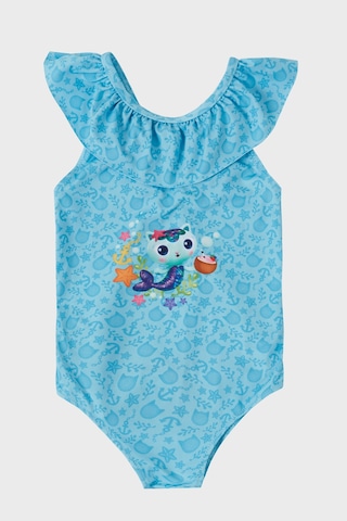 Slipstop Kız Çocuk Mayo Sm2512120001 Bebe Mavi Bebe Mavi