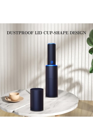 Cbtx Mini Elektrikli Süpürge Ev Ofis Araç Temizliği İçin Taşınabilir Güçlü Emişli Islak Kuru Temizleyici - Kablolu/gümüş