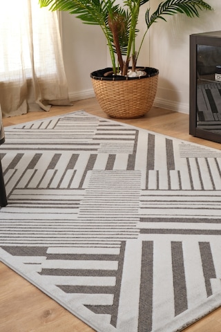 Kaşmir Halı 7/24 İskandinav Kopenhag 120x180 CM Salon Mutfak Halısı Yolluk Kilim