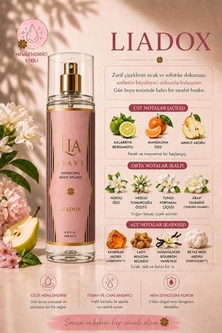 Lıadox Vücut Spreyi 200 Ml