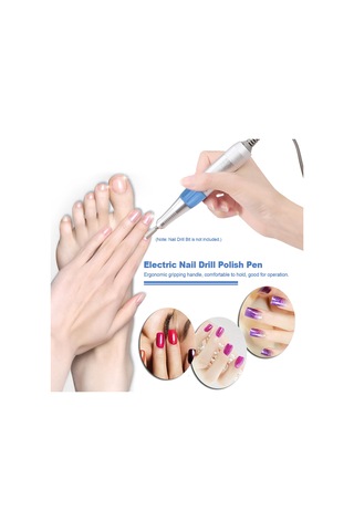 Bestauty Bestauty 30000 Rpm Elektrikli Tırnak Matkap Kalem Tırnak Beyaz