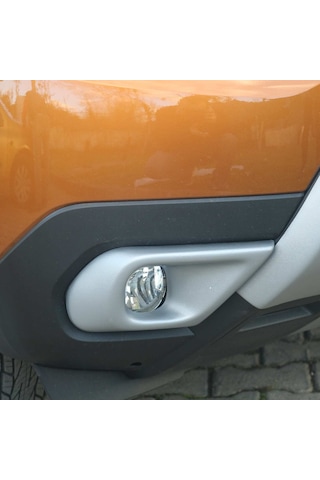 Cappafe Dacia Duster Sis Farı Çerçevesi Mat Gri 2018 Ve Üzeri