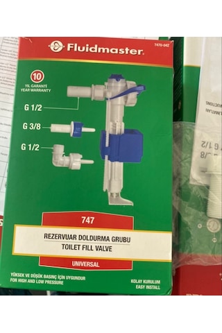 Gömme Rezervuar Şamandırası Fluidmaster Beyaz - Mavi