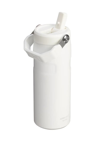 Stanley The Iceflow Flip Straw 2.0 Pipetli Termos Bardak 0,47 Lt Beyaz