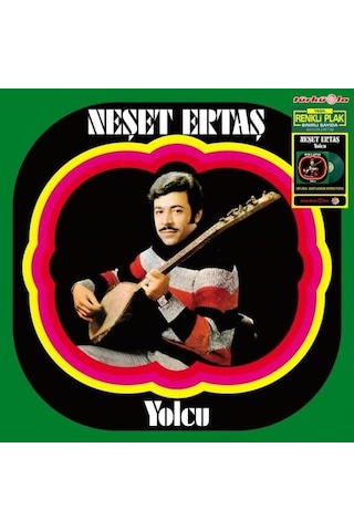 Neşet Ertaş Yolcu Lp Yeşil Renkli Plak