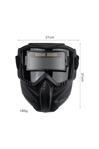 Otomatik Kararan Kaynak Gözlük Iş Koruyucu Ekipman Yüz Koruyucu Welding Mask