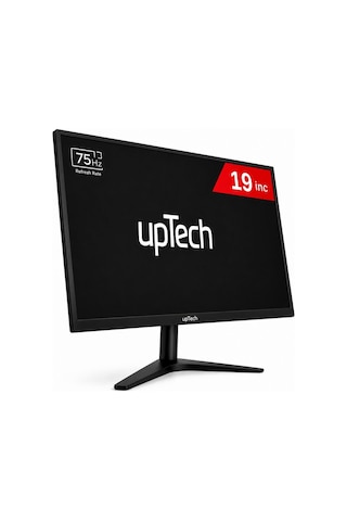 Uptech 19" Led Monitör 75hz 5ms Hdmı Vga Geniş Ekran Bilgisayar Monitörü