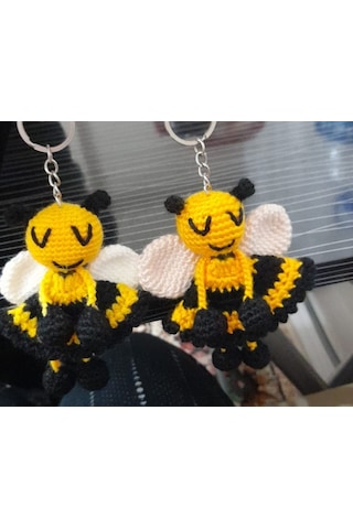 Bdp Home Arı Amigurumi Anahtarlık