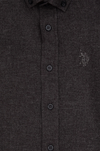U.s. Polo Assn. Erkek Çocuk Siyah Gömlek Basic 50316769-vr046 Siyah