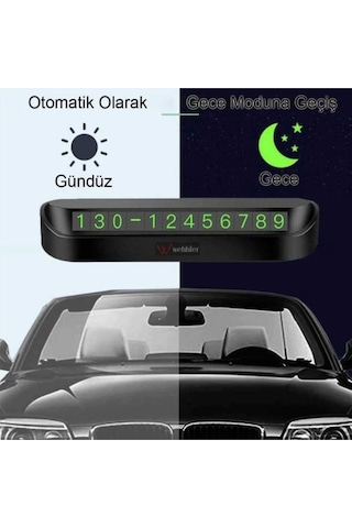 Xpeng G3 2018-2019-2020 Otopark Numaratörü-telefon Numarası Göstergesi