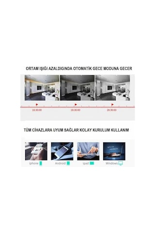 Angel Eye KS-516 Gece Görüşlü Wi-Fi Bebek Güvenlik Kamerası