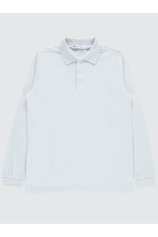 Civil Boys Basic 10-13 Yaş Sweatshirt Beyaz